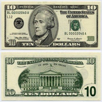 Buy Counterfeit USD $10 Banknotes