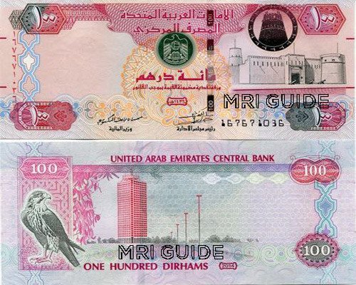 AED 100 Dirham Bills